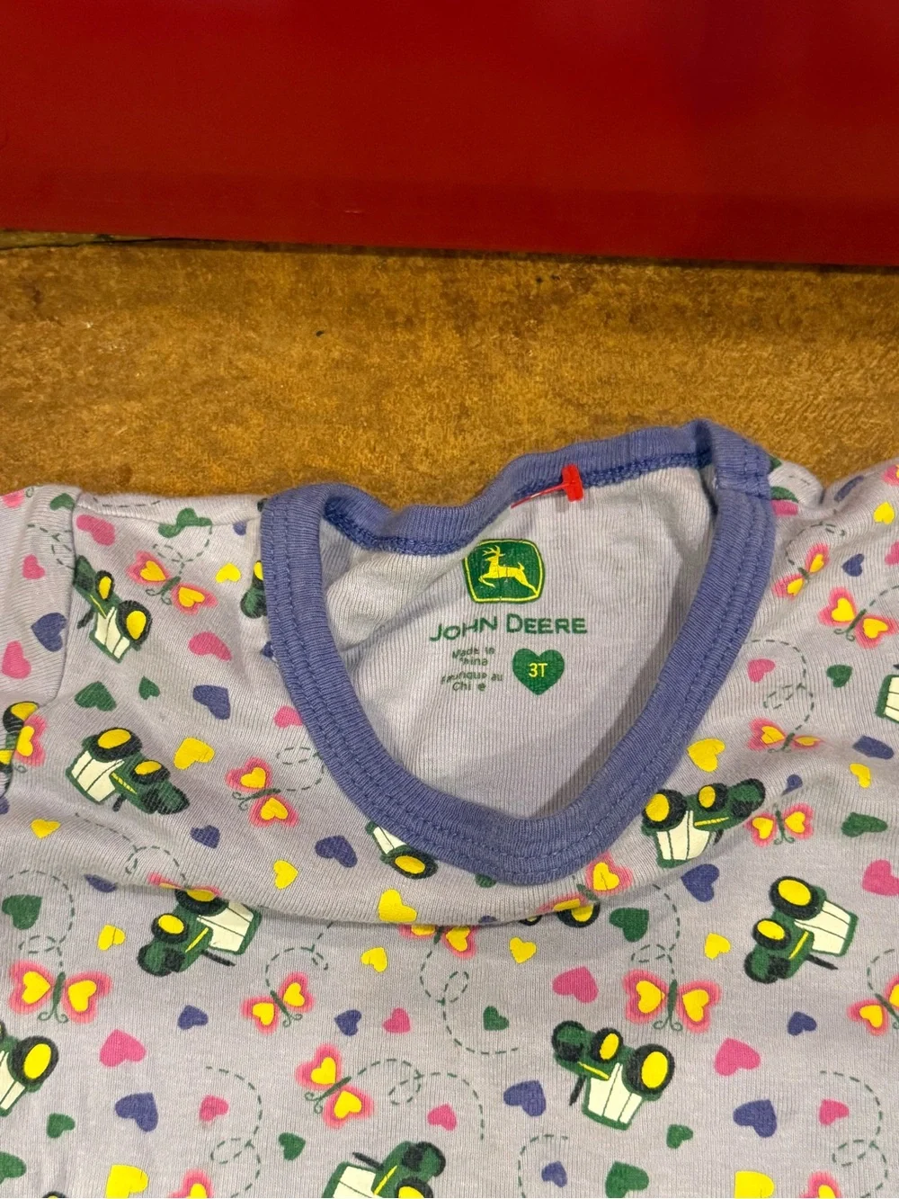 John Deere girls pjs